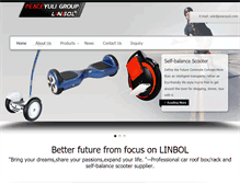 Tablet Screenshot of linbol.com